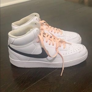 Women's Nike Court Vision Mid Casual Sneakers